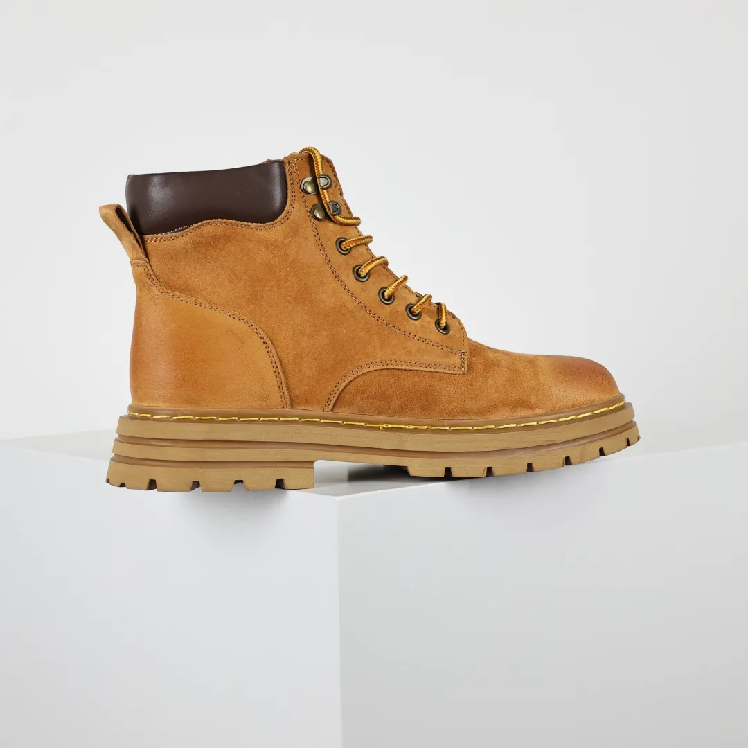 Copywriting price 💰620 Core recommendation Good price CAT Carter tough guy bulldozer brand classic versatile outdoor casual rhubarb boots series Guangdong factory quality 25ss autumn and winter new style Perennial fashion trend matching The fabric is imported from Italy frosted cowhide All shoes are made of genuine cowhide materials from outsole to hardware are made from OEM raw materials Good products do not kill pigs First order quality is strictly controlled Full set of official website unified packaging Special for cold protection and outdoor use this winter Daily casual matching, a must-have for stylish men. Size: 38 39 40 41 42 43 44 (one size larger)